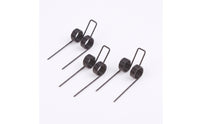 3 Pieces Black Double Torsion Spring Clip Wear Resistant Double Torsion Spring Heavy Duty Hardware Lightweight for DIYers