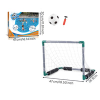 Freestanding Floating Soccer Goal Compact Pool Soccer Goal Heavy Duty Sports Equipment Soft for Family