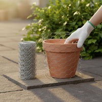 Hexagon Wire Mesh DIY Floral Wire Netting Flexible Garden Material for Flower Arranging