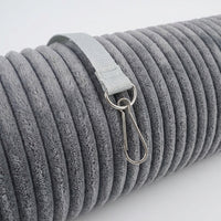 Winter-Grade Fleece Hamster Tunnel and Hamster Bed, Machine Washable Bed for Ferrets and Sugar Gliders, Hanging Cylinder Cage Tunnel with Hooks