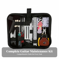 Multi-Functional Guitar Maintenance Repair Kit Portable Guitar Setup Tool Set Great Gift for Luthiers, Guitarists, Workshop, Home, On The Go