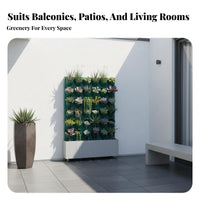 Mobile Self-Watering Plant Wall Indoor & Outdoor Use for Small Areas, Gardeners