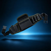 Wear-Resistant Waist Tool Storage Bag Adjustable Tool Waist Bag Compact Utility Organizer Belt Pouch Handsunrestricted for Electricians, Carpenters