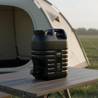 Leak-Proof Seal Spigot Water Container Food-Grade HDPE Material Portable Water Container Ergonomic Handle without Cost for Campers, Drivers, Road Trips, Picnics