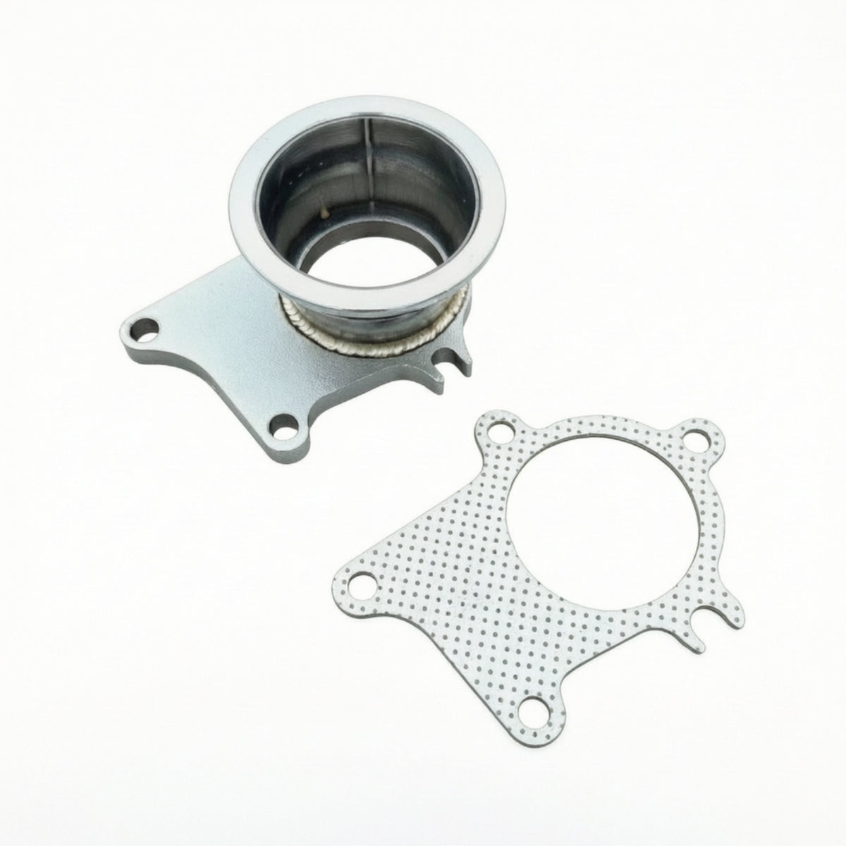 5 Bolt to Circular Band Flange Adapter Welded Turbocharger Flange Adapter for Exhaust Build