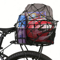 Rear Cycle Carrier Basket Multi Purpose Cycle Basket with Net for Commuters, Commuting