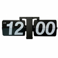 Retro Flip Clock Minimalist Design Flip down Clock Luxury Look Home Decor for Desk