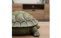 Decorative Figurine Turtle Storage Box Multi-Functional Tortoise Trinket Box Hidden Storage Turtle Statue for Living Room, Bedroom, Desktop, Entryway