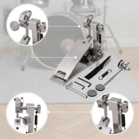 Kick Drum Pedal with Beater Head Bass Drum Pedal with Beater for Drummers