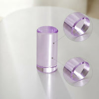 Cylindrical Block Translucent Acrylic Cylinder Clear Block Smooth Crystal Acrylic Blocks Stackable for Preschoolers, Preschool