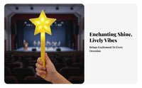 stellarShaped Light Stick illuminate at night illuminated blinking rod Multiple blink Modes