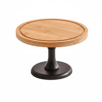Rotating Option Cake Stand with Glass Dome Dustproof Cake Stand with Dome Lid Elegant Design Pedestal Dessert Display Keeps Food Preserved for Afternoon Tea, Party, Wedding