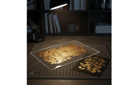 Reusable Gel Printing Plate Transparent Monoprinting Gel Plate Clear Easy to Use for Classroom