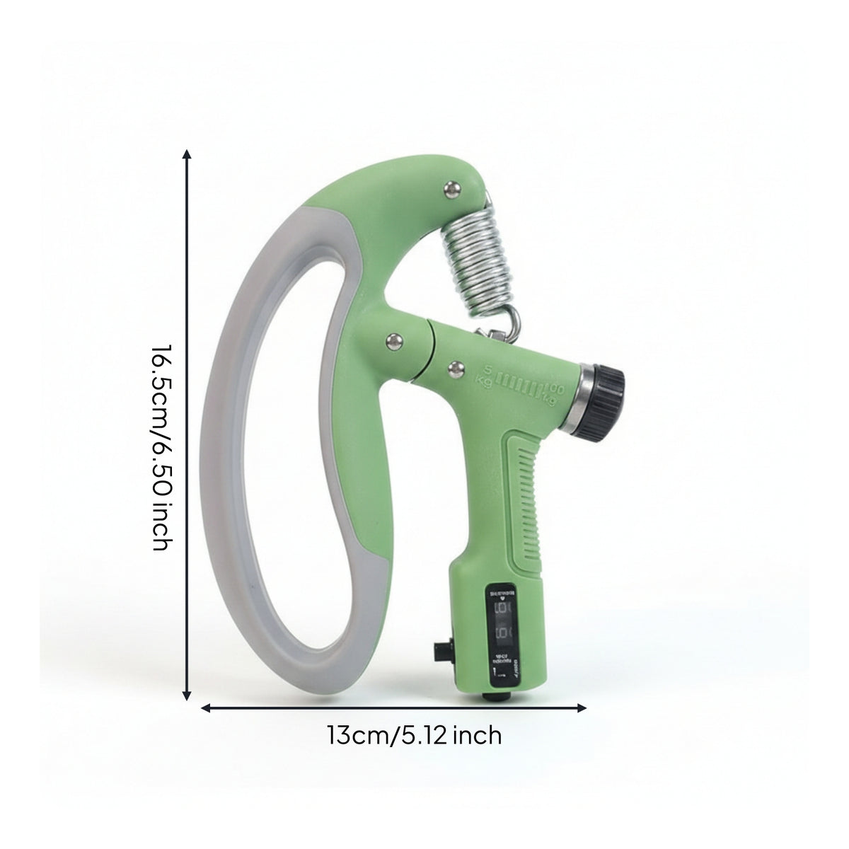 Counter Hand Gripper Bicolor Design Adjustable Hand Gripper Spring Loaded Fitness Equipment