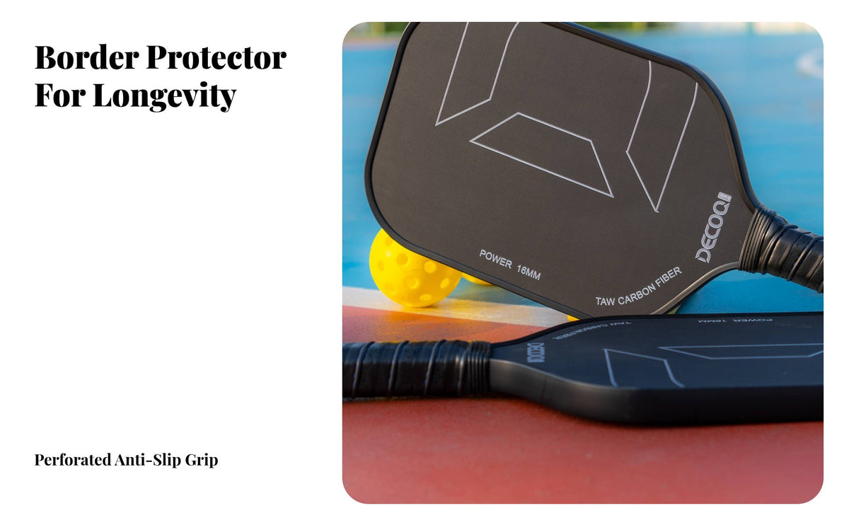 Pickleball Paddle High-Rotation Surface Carbon Fiber Pickleball Paddle Pure Carbon Fiber Racket Power and Control Large Sweet
