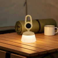 Adjustable-Length Rechargeable Lantern Compact Camping Lantern Long Battery Life Rechargeable Light with Handle Portable for Campers, Travelers, Tents, Patio