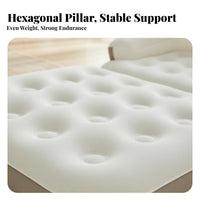 Portable Inflatable Pad Foldable Pillow Easy Setup for Beach Trips