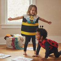 Kids' Insect Costume Set for Halloween, School Plays, and Theme Parties - Bee, Ladybug, Caterpillar Outfits