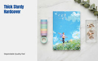 Creative Retro Notebook, Thick Hardcover, Full-Color Artwork, Artistic Design