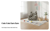 Cute Creature Design Soft Fabric Character Chair Soft and Cozy Soft Fabric Character Seat Lightweight children's Furniture No Assembly Required for Toddlers, Infants, Parents, Reading Nook, Playroom, Nursery, Living Room