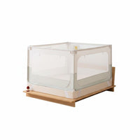 Insect Protection Infant Anti-Fall Mosquito Net Full Enclosure Bed Tent See-Through Mesh Baby Safety Gear Zippered Entry for Infants, Toddlers, Parents, Indoor, Bedroom, Nap Time, Travel