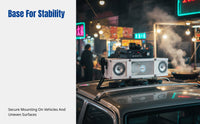 Car Roof PA Speaker, High-Power Bluetooth Megaphone, Outdoor Loudspeaker, Waterproof Mount, Random Model