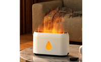 Fire-Effect Aroma Diffuser Desktop Fire Mist Dispenser Timer Settings Home Decor