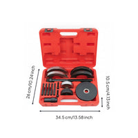 Wheel Bearing Removal and Installation Tool Kit Heavy-Duty Wheel Hub and Bearing Removal Tool Set Professional Grade for Home Mechanics