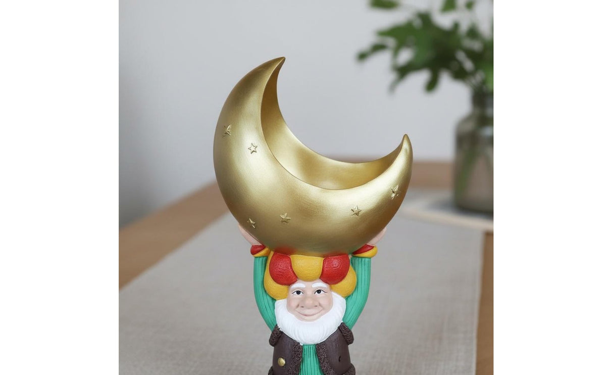 Resin Tray Statue Multi-Use Decorative Tray Sculpture