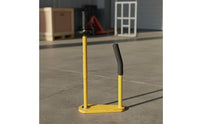 Ergonomic Handle Manual Stretch Film Dispenser Polished Finish Stretch Film Dispenser Galvanized Surface Shipping Supply for Warehouse, Logistics