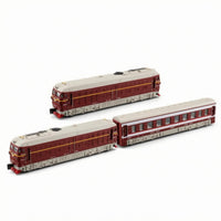 Moving Railway Locomotive Set Smoke Effect Alloy Train Model Sound Effects Electric Toy Train
