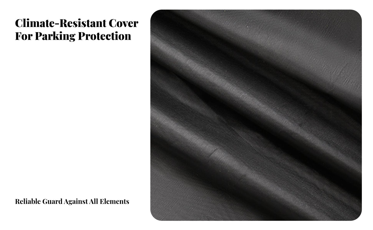 Multiseason Car Windshield Cover | Secure Hook-Style Attachments, Windshield Cover with Side Tabs, for Winter Parking