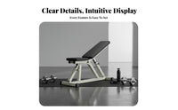 Non-Slip Feet Adjustable Weight Bench and Rack Sturdy Steel Construction Adjustable Bench Press Rack Heavy Duty Strength Training Equipment for Men, Bodybuilders, Beginners