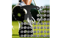 Wear-Resistant Replacement Golf Spikes Includes Removal Tool Footwear Accessory for Golfers