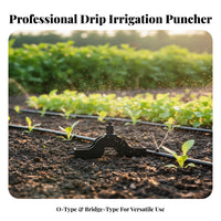 Easy to Use Trickle Irrigation Hole Puncher Precise Punching Trickle Irrigation Tubing Punch Compact Design for Homeowners, Farm, Greenhouse