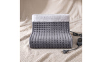 10 Heat Levels Heated Foot Warmer with Removable Detachable Lining Enveloping Electric Foot Warmer Cozy Soft for Office Workers, Adults, Home, Desk