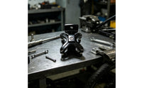Car Light Mounting Bracket Glossy Black Bracket with Claw Clamp Low-Profile for Round Tubes