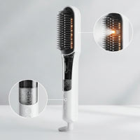 Straightening Brush with Spray Reservoir Swivel Cord Heated Styling Comb for Home