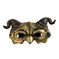 edgy goat prong face covering for all genders pronged Monster face covering Dark & aesthetic for Halloween Parties