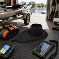 Sea Kayak Spray Skirt Tear-Resistant Kayak Spray Skirt Elastic Strap Water Sports Gear for Kayaking
