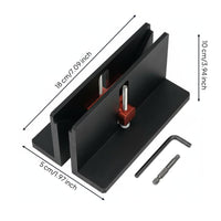 Dovetailed Jig Anti-Rust Mortise and Tenon Jig Resistant Picture Frame Corner Clamp for Woodworkers, Carpenters, Workshop