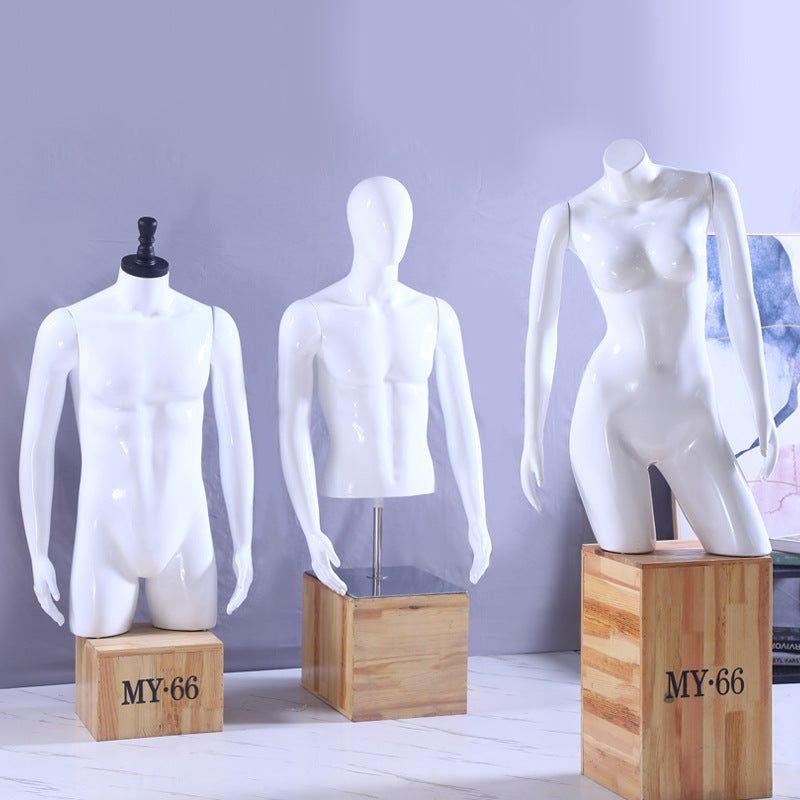 Half Body Male Mannequin for Window Display