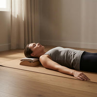 Arched Fitness Block Ridged Top Wood Fitness Block Polished Finish Balance Brick for Stretching