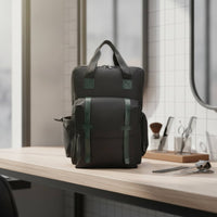 Barbers Tool Bag Portable Backpack with Front Pockets Large Capacity Backpack with Side Pockets for Barbers, Salon