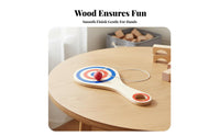 Hand-Eye Coordination Toy Develops Reaction Skills Wooden Toss and Game Parent-Child Interaction Hand-Eye Coordination Toy for Kids, Party
