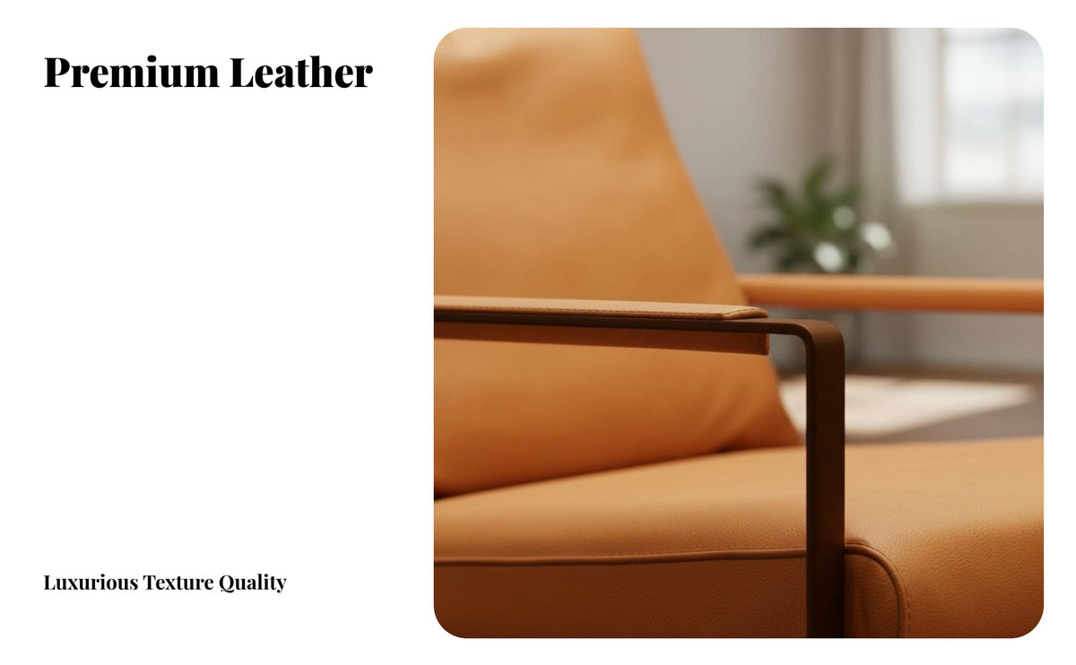 Modern Minimalist Chair Designer Design Single Sofa Chair Light Luxury Modern Armchair for Book Lovers, Homeowners, Living Room, Reception Area