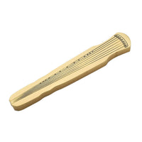 Brass Paperweight Ruler Solid Lettering Weight Decorative Lettering Paperweight for Calligraphers