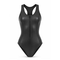 Wetsuit Vest with Front Zipper Racerback Wetsuit Top Neoprene Vest 2mm Swimwear Thermal for Swimmers, Swimming, Surfing