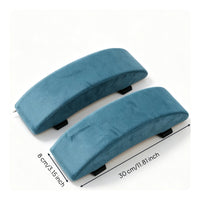 Ergonomic Armrest Cushion with Clips Padded Chair Armrest Pad Adjustable Detachable for Gamers