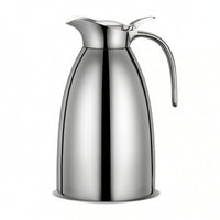 Coffee Carafe with Push Button Lid Rustproof Thermal Carafe Thermal Pitcher with Handle for Caterers
